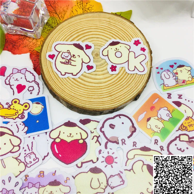 

40 pcs Meng cute patch Stickers for Car Styling Bike Motorcycle Phone book Travel Luggage toy Funny Sticker Bomb Decals