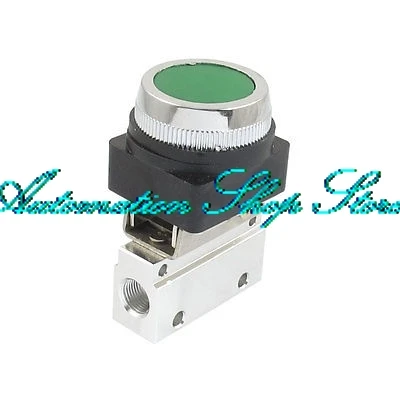 

1/8" PT Thread Three Way Two Position Momentary Pneumatic Valve MOV-321PP