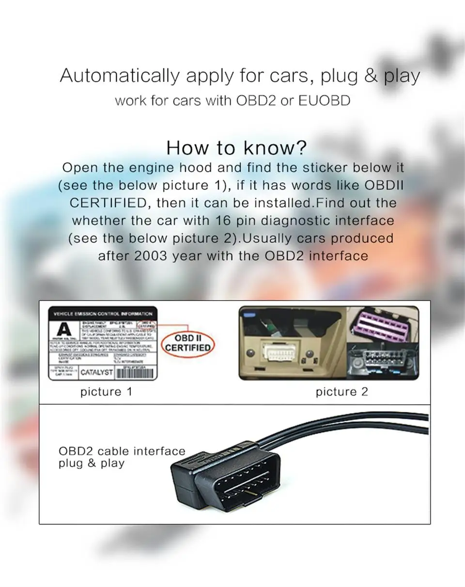 A1000 Самый дешевый Автомобильный дисплей OBD2 II EUOBD система предупреждения о превышении скорости проектор лобовое стекло Авто сигнализация напряжения