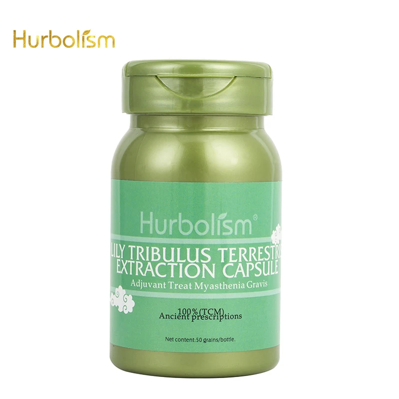 

Hurbolism Lily Tribulus Terrestris Extraction Capsule, Adjuvant Treat Myasthenia Gravis, Plants Extract, No Side Effect, 50pcs