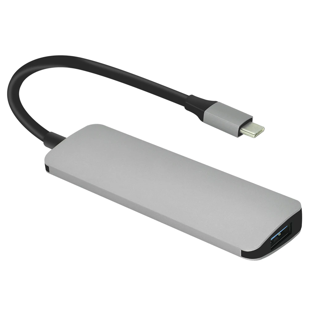 5 в 1 USB Type C адаптер PD порт доставки питания 4 порта 3 0 для MacBook компактный размер и