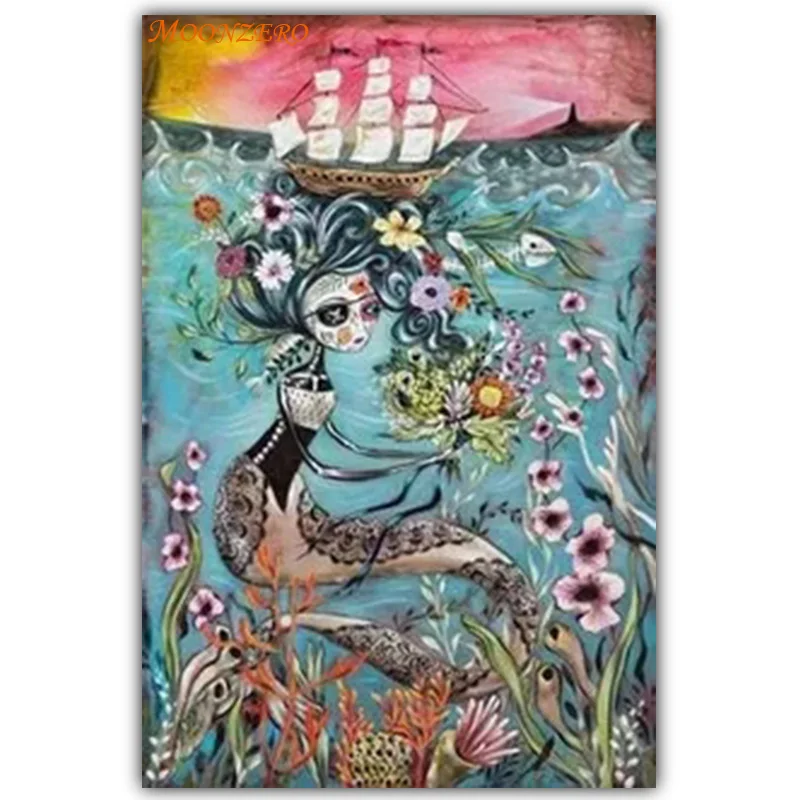 

5D Diy Diamond Mosaic Painting Cat Beauty Pansy Cross Stitch Sewing Crafts Diamond Square Full Embroidery Cartoon