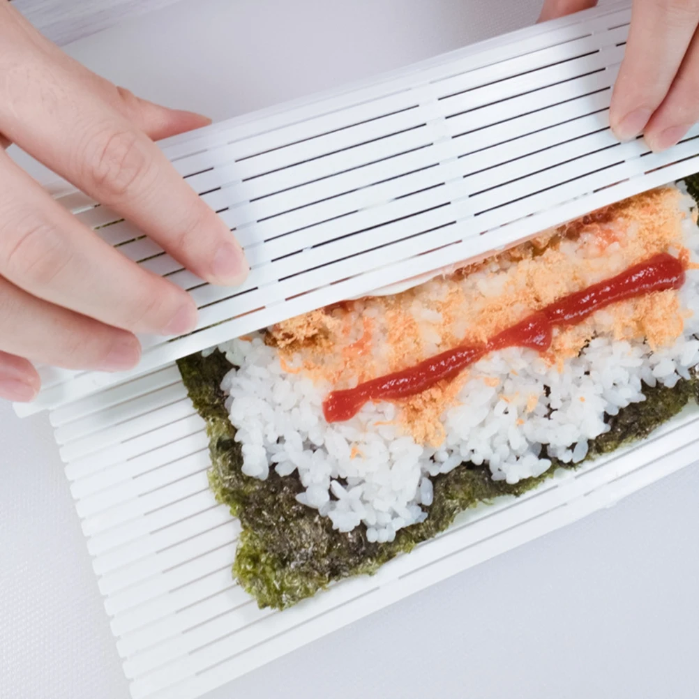 1 шт. практические прочный антипригарным не токсичен суши ролик суши коврик японский Еда мат изготовление суши инструменты для дома ресторан Кухня суши циновка для суши бамбуковая циновка коврик для суши для суши