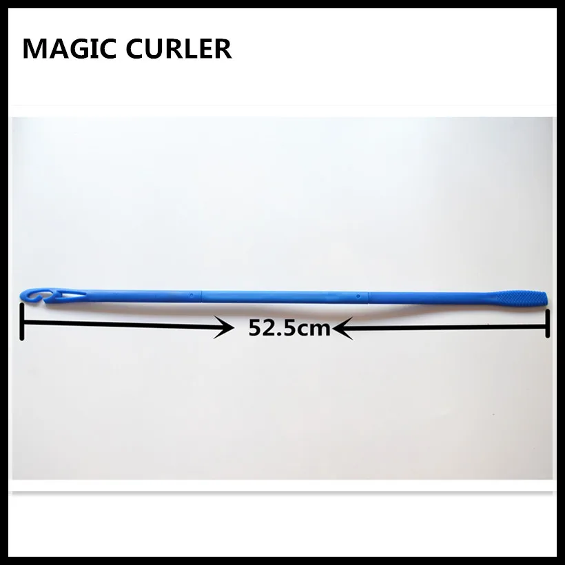 Modelador de Cabelo Rolo de Cabelo Cachos em Espiral Plástico Longo Diâmetro 2.5 Centímetros Magia Fácil Utilização 20 Pçs - Set 65cm 12 Beleza e saúde
