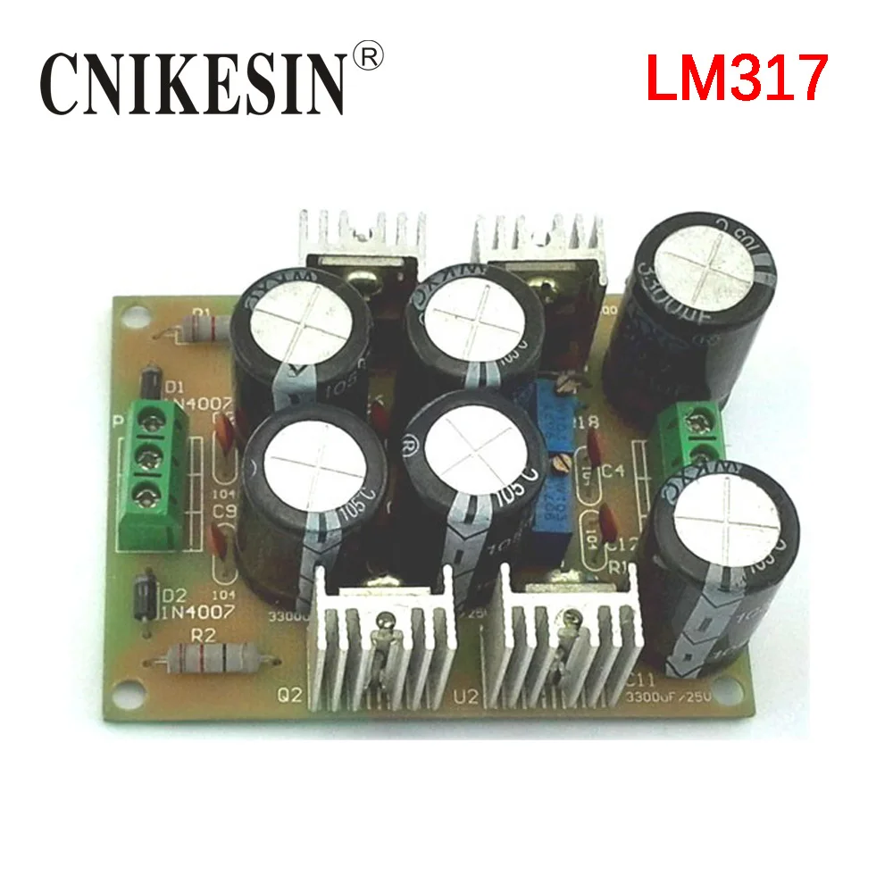 Cnikesin Diy kit LM337 положительные и отрицательные Регулируемый Напряжение