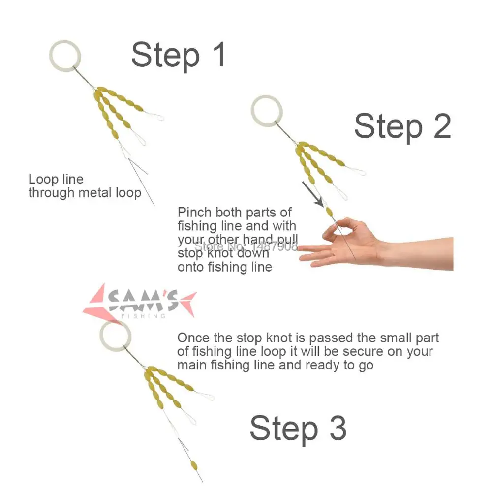 Fishing float stops Clearance