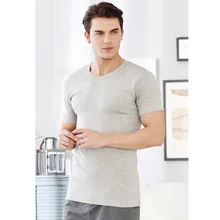 Модное бамбуковое волокно футболка майка жилет с коротким рукавом Топы Талия влагоотводящие корсеты для мужчин тела пояса утягивающие