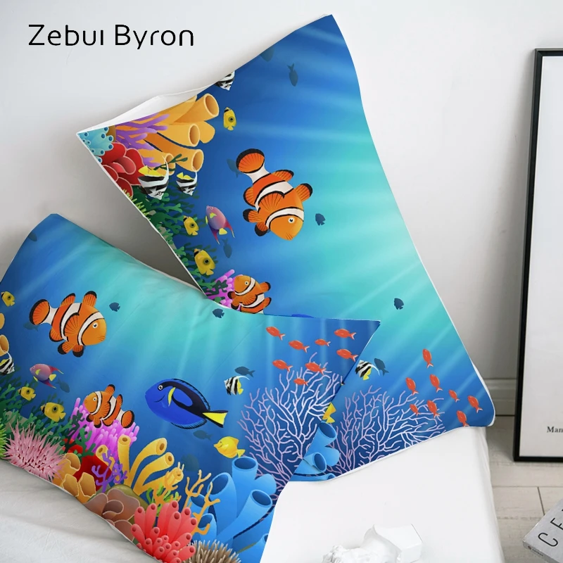 3D мультфильм Подушка Чехол на заказ/50x7 0/50x7 5/50x8 0/70x70 Декоративная животные зоопарк