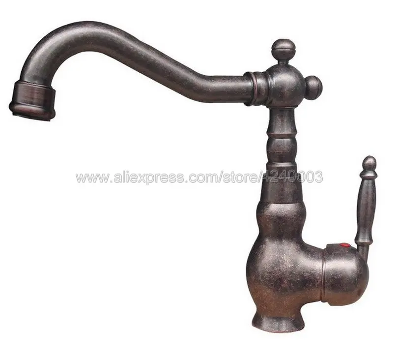 العتيقة حوض الحنفيات النحاسية سطح جبل صنبور الحمام الغرور المصارف خلاط صنبور الباردة والساخنة مياه الحنفية Knn021