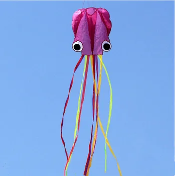 New Hi-Q Hotsell 4 m Octopus Single Line Stunt  /Software  Power Kite With  Flying Tools Inflatable And Easy To Fly Whole Sale 1