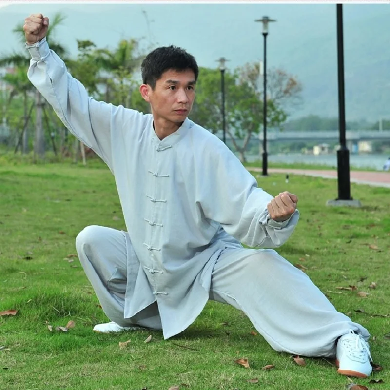 Повседневные брюки Kungfu & Tai For Chi свободные с широкими ножками многофункциональные