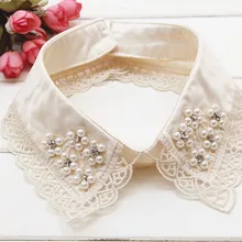 Дизайн! Женское белое кружевное ожерелье-чокер с искусственным кружевным цветком, съемное ожерелье-чокер