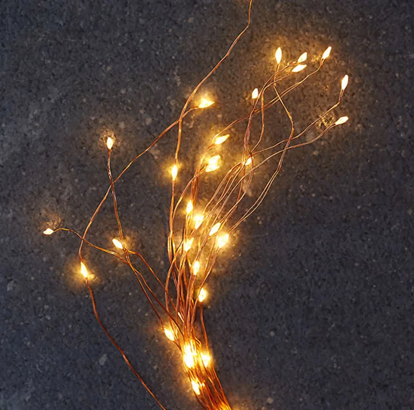 SPLEVISI 2M 200LED Waterproof Tree Vine Branch Copper Wire Fairy String Lights Holiday Party Wedding Lights SPLEVISI 2M 200LED Waterproof Tree Vine Branch Copper Wire Fairy String Lights Holiday Party Wedding Lights