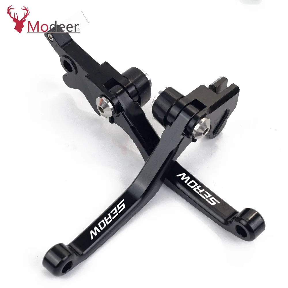 For YAMAHA SEROW225 SEROW250 1986-2014 2015 2016 2017 2018 CNC Pivot Brake Clutch Levers Dirt Bike Motorbike (2)
