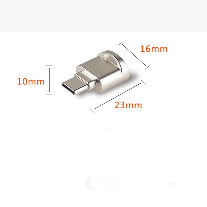 Высокое качество Micro Usb 2,0 type-c OTG Устройство для чтения карт памяти телефона Алюминиевый адаптер для TF Micro SD PC компьютер ноутбук аксессуары