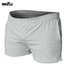 Muscle Shorts Men Bodybuilding Casual Short Gyms Clothes Casual Cotton Pocket Solid Workout For Male bermuda masculina de marca
