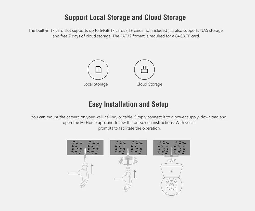 Обновленная смарт-ip-камера Xiaomi Mijia 1080P с функцией панорамирования и поворотом, двухсторонняя аудио камера ночного видения 360 ° с функцией обнаружения движения, камера внутреннего наблюдения