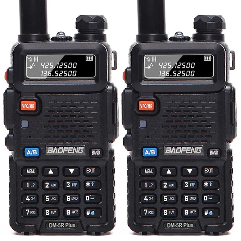 Baofeng DM-5R plus Tier1 Tier2 цифровая рация DMR двойной слот времени двухстороннее радио/UHF двухдиапазонного радио повторитель DM5R plus - Цвет: factory standard