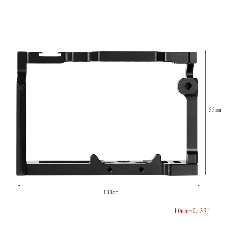 Клетка кролика камеры для Fujifulm XT2 Aluminum каркас крепежа видеокамеры делая