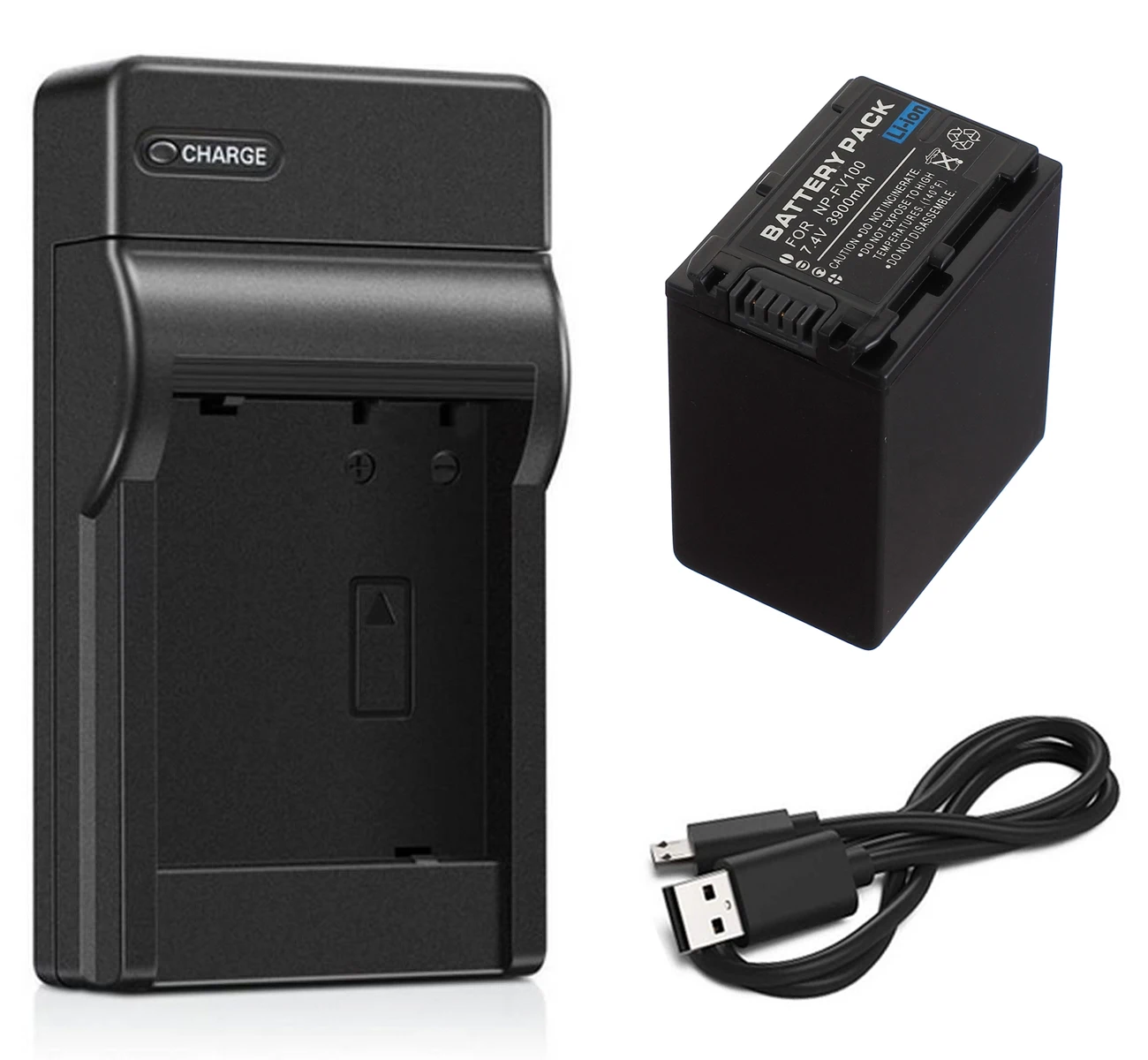 Аккумулятор + зарядное устройство USB для Sony NP-FV30 NP-FV50 NP-FV50A NP-FV70 NP-FV70A NP-FV100 NP-FV100A