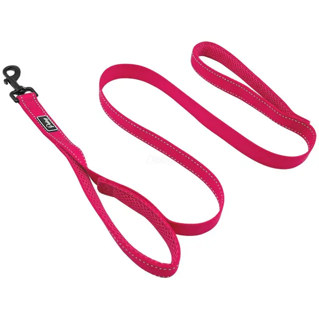 laisse pour chien réfléchissante en Nylon pour chien, 2 poignées, accessoire d'entraînement pour chiens de taille moyenne et grande – Image 4