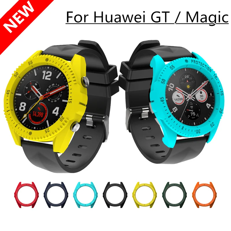 

Protective Case Cover Protector Frame Shell Accessories Durable Slim For Huawei Watch GT For Huawei Honor Magic Smart Watch