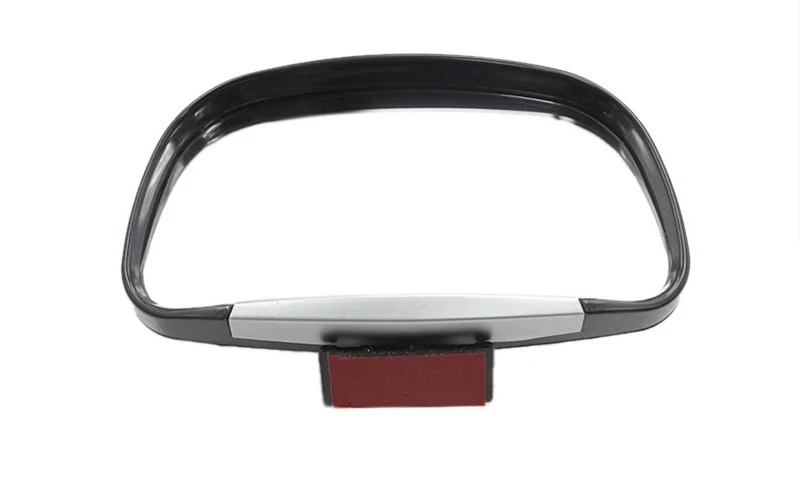 YASOKRO Автомобильное Зеркало для слепого пятна 360 Вращение регулируемое зеркало заднего вида широкоугольная выпуклая линза для парковки вспомогательное зеркало - Цвет: Черный