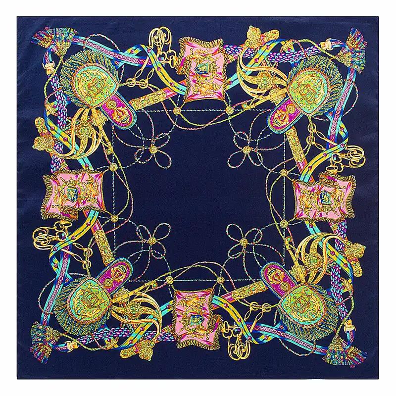 blue kerchief