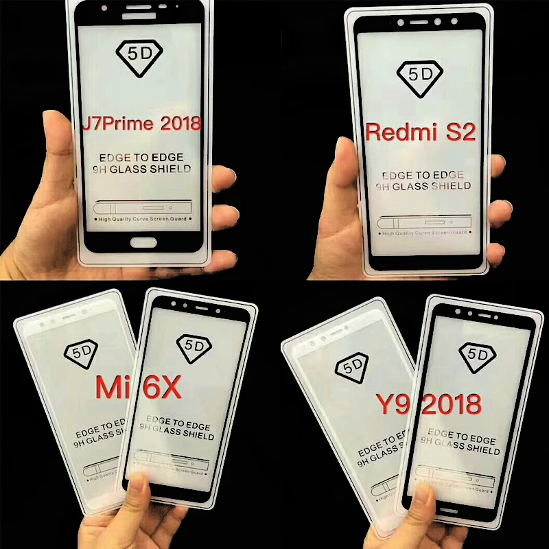 Sinzean 100 шт. 2.5D полное клеевое покрытие для Xiaomi Pocophone F1 закаленное стекло FOCO 6D защита