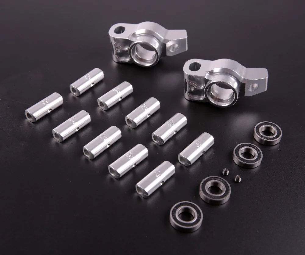 

Rovan RC CAR parts 1/5 scale gas rc baja new products BAJA CNC alloy rear wheel bearing seat kits 85262 can adjust angel