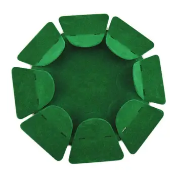 

All-Direction Golf Practice Hole Cup Golf Putter Training Plate Surface Flocking Aid Indoor/Outdoor