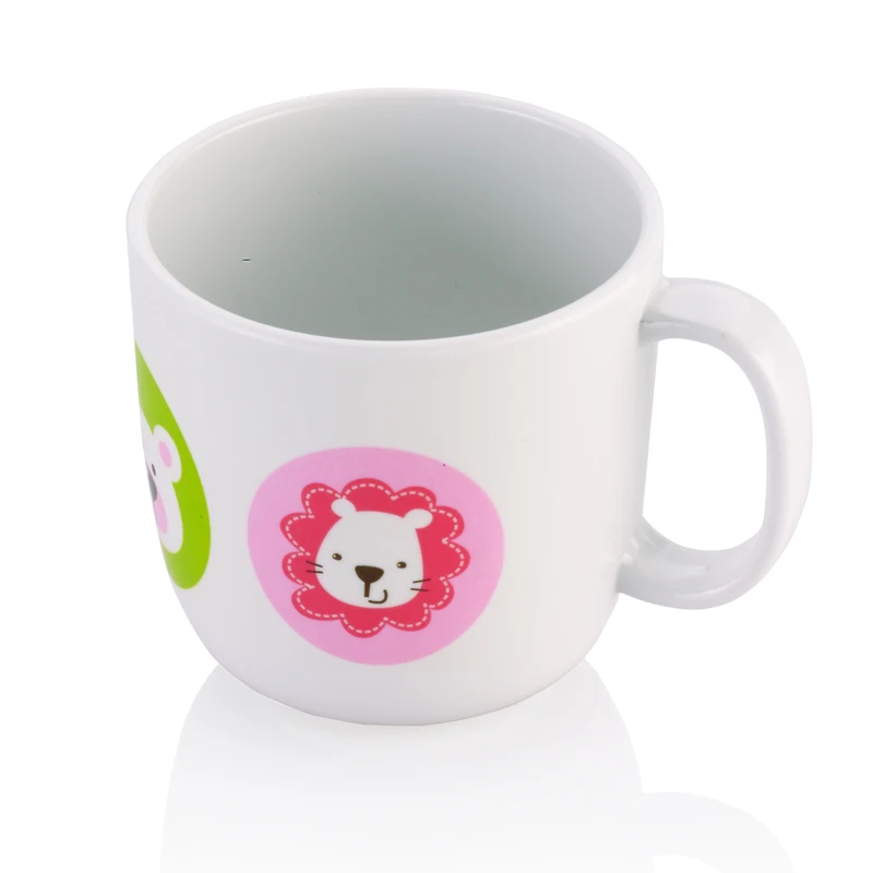 

Baby Feeding Training Cup Melamine Dinnerware Anti Slip Mug For Infant Baby Tableware Feeding Drinking Water Cup BPA Free