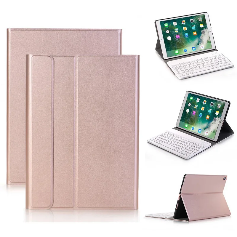 Беспроводной Bluetooth клавиатура чехол Обложка для iPad Mini 1 2 3 4 5 Air 2017 2018 нового 9 7 Pro 10