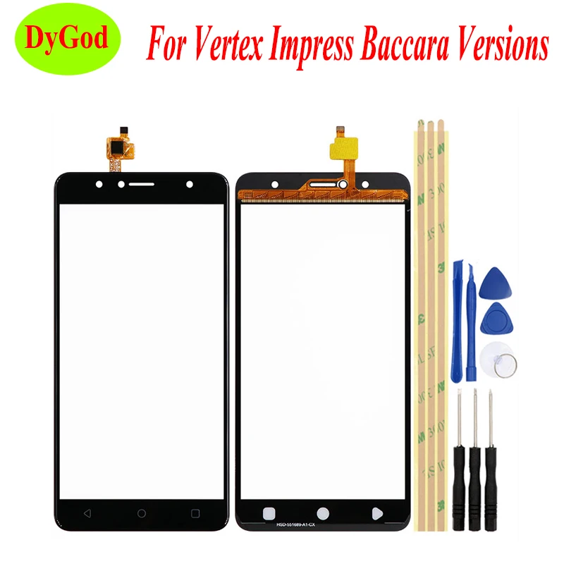 5 дюймов для Vertex Impress Baccara версии Сенсорная панель высококачественный Ремонт