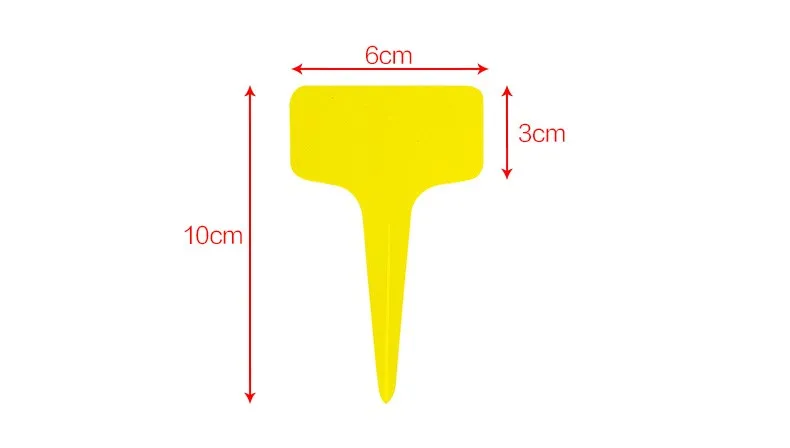 5 шт. сад Садоводство Этикетки, детские пластиковые ярлыки для растений садовые украшения 6*10 см