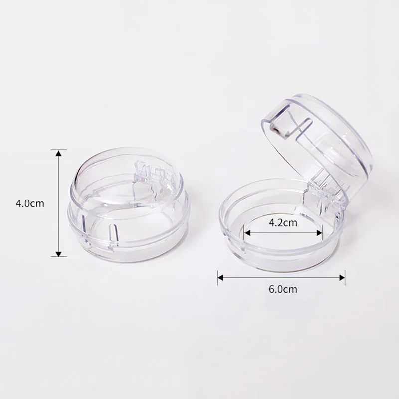 2 шт./лот прозрачная кухонная плита газовый чехол для ручек протектор Газа Детские замки безопасности