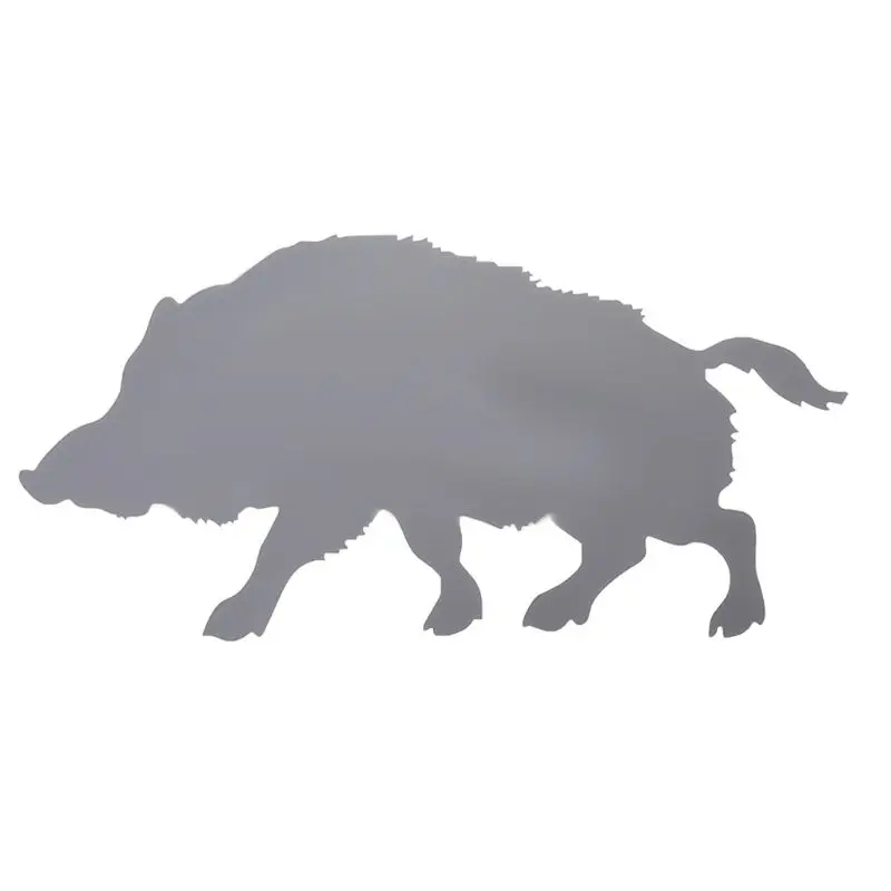 Wild Boar Pig Vinyl Car Sticker Car Styling Animal Silhouette Decorative Car Decal 20x10cm