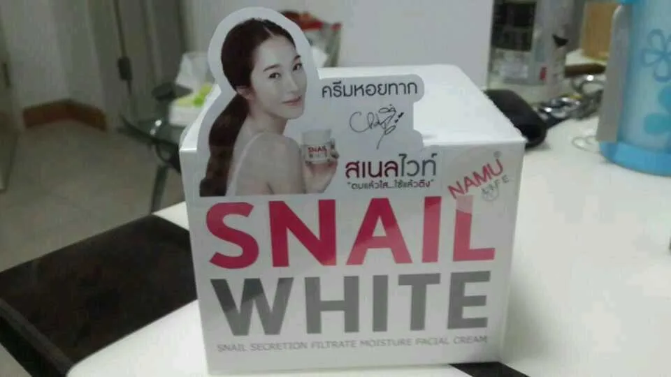 Authentic Thailand snail white snail cream whitening hydrating delicate