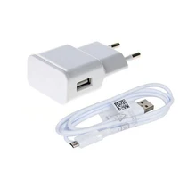 Горячие ЕС Plug USB домашние дорожные Настенные зарядное устройство адаптер+ Micro USB кабель для передачи данных для Galaxy S2 S3 S4 для зарядки мобильного телефона