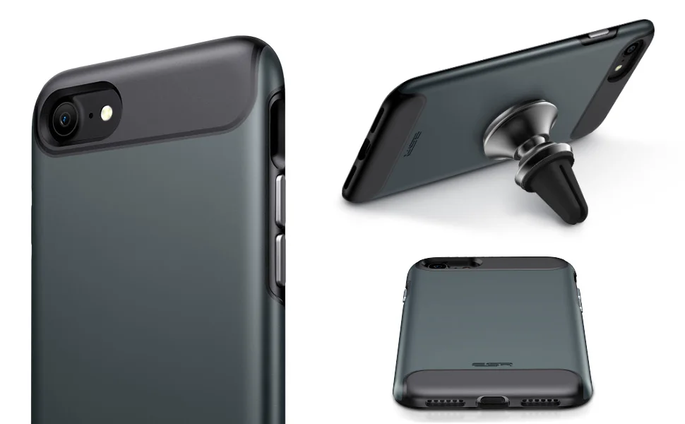 Роскошный двойной чехол ESR из поликарбоната+ ТПУ для iPhone 7 Plus 8 Plus, прочный защитный чехол для телефона, чехол для iPhone X 7 8, чехол