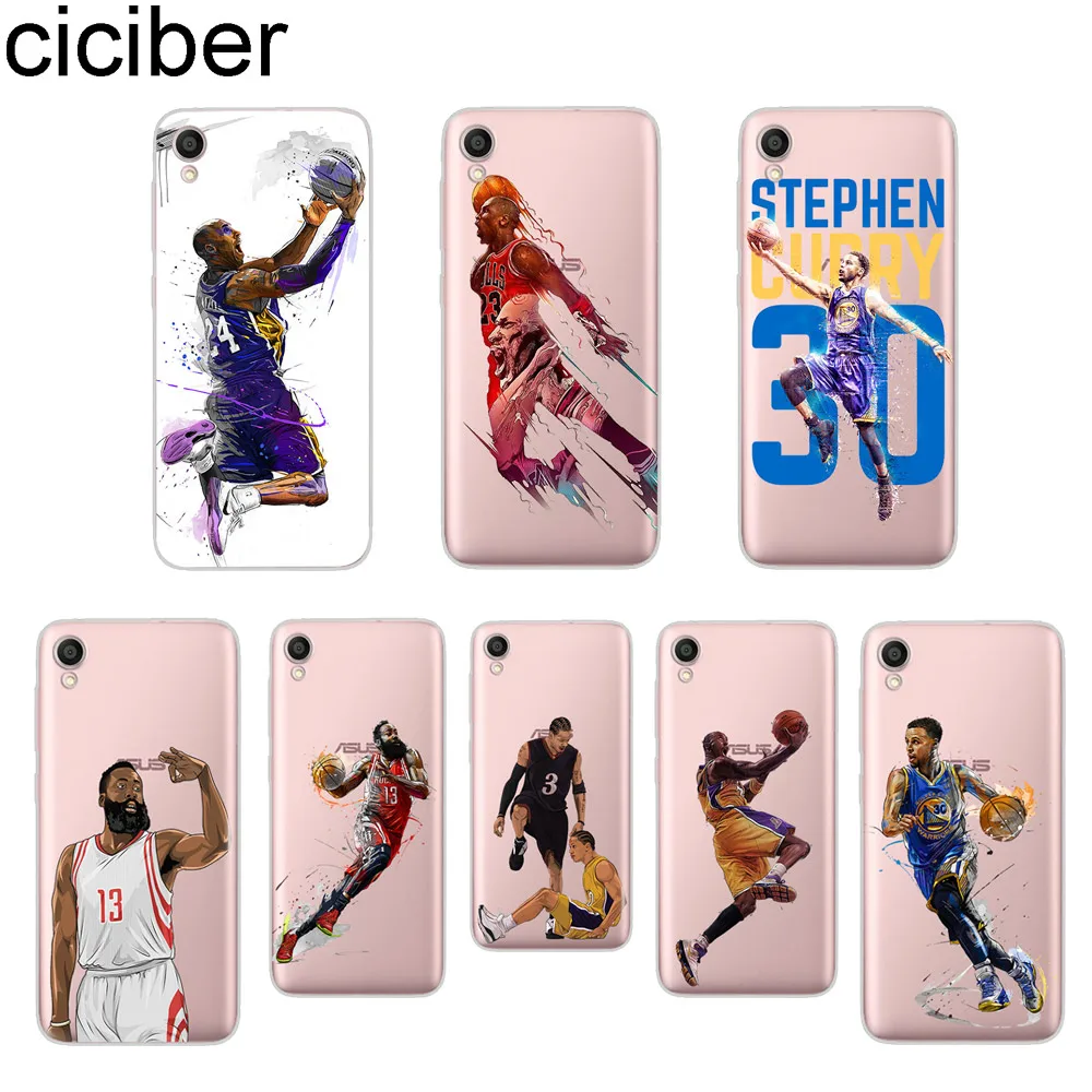 

ciciber Curry for ASUS ZenFone Live L1 V 3 GO Zoom S Cover Clear TPU for ZenFone MAX Pro Plus Lite L1 M1 Soft TPU Phone Cases