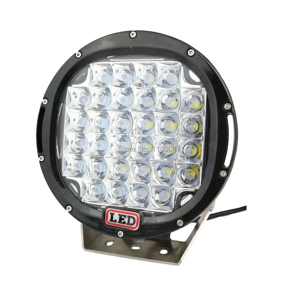 Solicht 9 ''круглый 111 Вт spot led свет работы IP68 Водонепроницаемый 10-30 В внедорожник Offroads LED 4X4 дальнего света для грузовых автомобилей