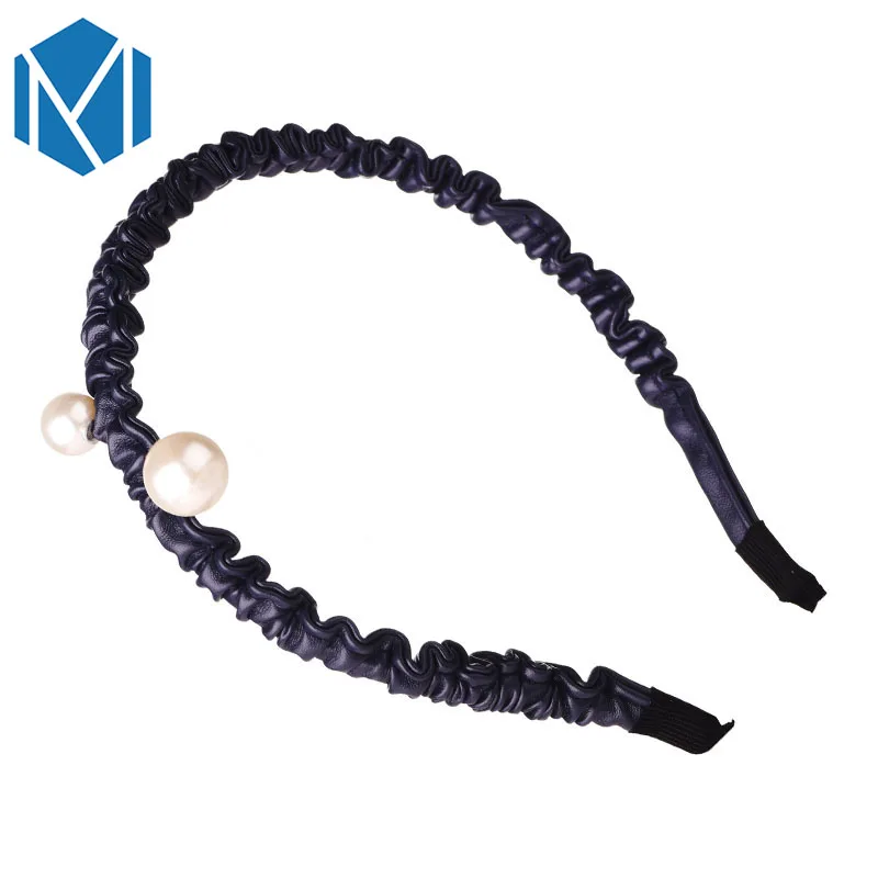 

M MISM New Pearl Headbands Simple Hair Hoop For Women Girls Luxurious Hair Accessories Ornaments Elegant Hair Bands