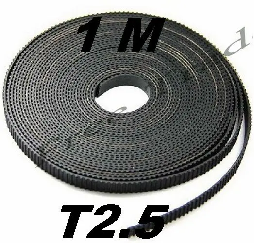 

3D printer parts timing belt T2.5 - 6MM.BELT OPEN TIMING belt for MENDEL PRUSA FLASHFORGE
