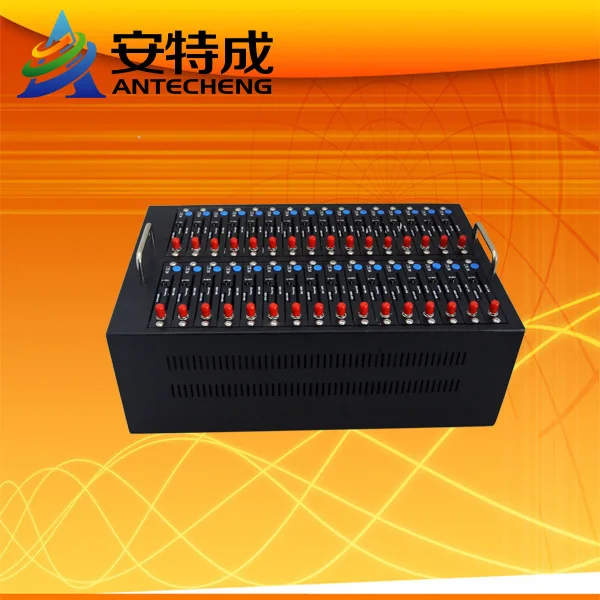 

SIMCOM sim5216 hot selling wcdma gprs modem bulk sms sening 32 sim cards slot modem 3g