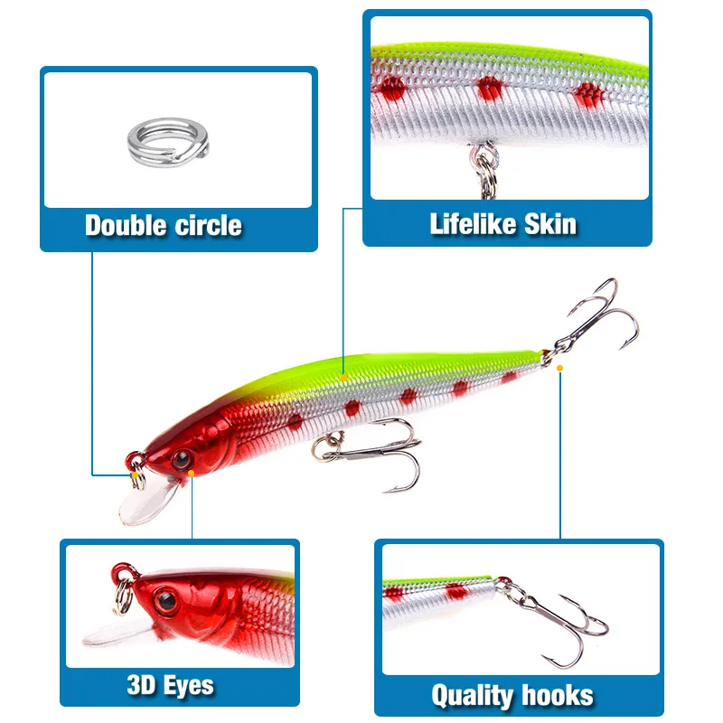 10 سنتيمتر أسماك الطعم الثابت الصيد السحر المتذبذب إيسكا الاصطناعي البلاستيك Crankbait 3D عيون إغراء الصيد معالجة شحن مجاني 10 سنتيمتر أسماك الطعم الثابت الصيد السحر المتذبذب إيسكا الاصطناعي البلاستيك Crankbait 3D عيون إغراء الصيد معالجة شحن مجاني