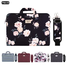 MOSISO парусиновые сумки для ноутбука для женщин 13,3 14 15 15,6 дюймов для Macbook Air 13 сумка через плечо сумка-мессенджер портфель