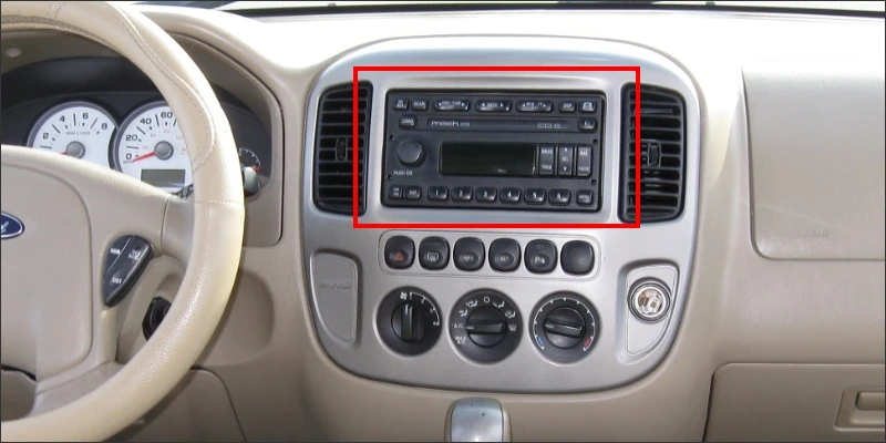 Cheap YESSUN Wince / Android Car Media Navi System For Ford Escape 2002~2008 CD DVD GPS Player Navi Radio Stereo HD Screen 2