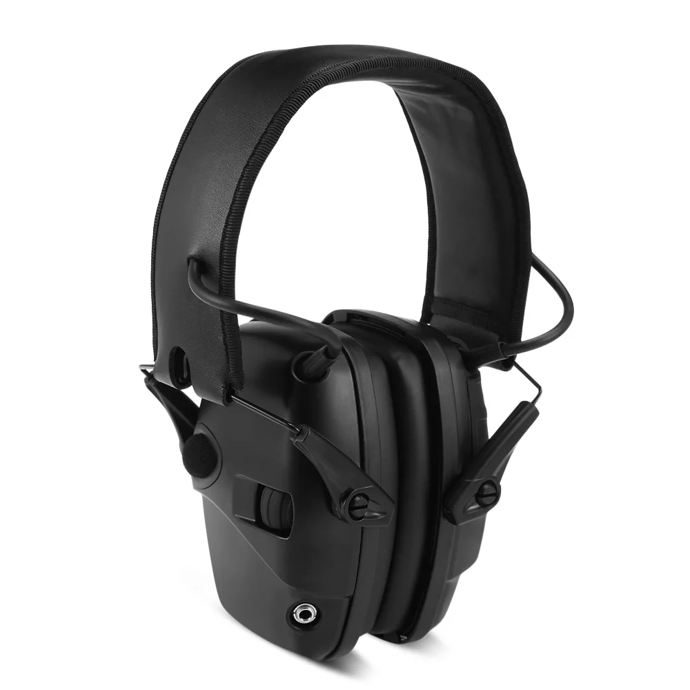 Folding Hearing Ear Protection Electronic Tactical Headset Anti-noise Foldable Earmuff Muff Microphone for Shooting Hunting |