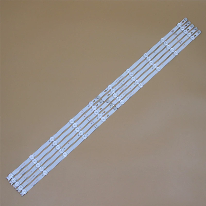 

TV LED Light Bars For LG 42LN610S 42LN610V 42LN613S 42LN613V 42WL10MS Backlight Strips Kit 10 LED Lamps Lens 10 Bands LC420DUE